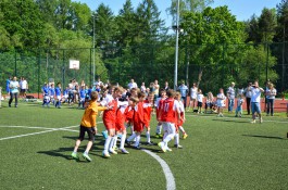 Rozgrywki piłki nożnej dzieci XVII Dni Papieskie