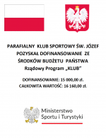 DOFINANSOWANO  Rządowy Program „KLUB”- edycja 2023-2025